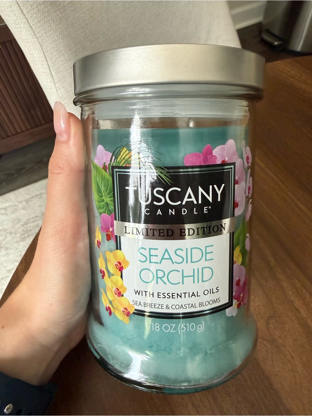 Tuscany Candle Seaside Orchid Scented Candle